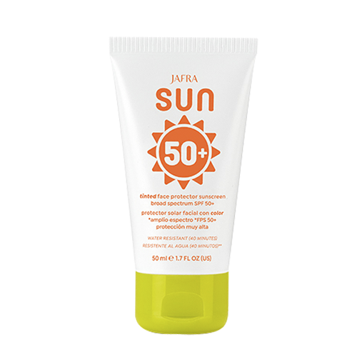 Getönte Sonnenschutzcreme für das Gesicht SPF 50+ – ölfrei